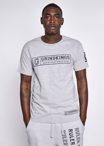 Grey Short Sleeved T Shirt