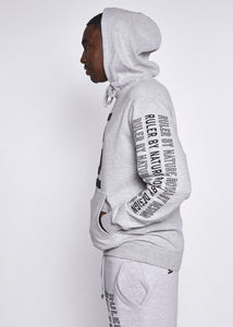 Grey Hooded Sweatshirt