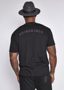 Black T Shirt Black Logo