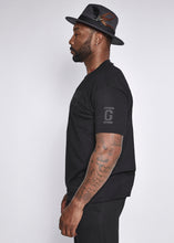 Load image into Gallery viewer, Black T Shirt Black Logo
