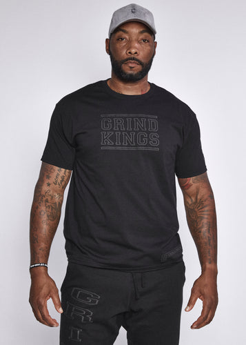 Big and Tall- Black T Shirt