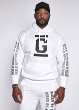 Load image into Gallery viewer, White Hood Sweatshirt
