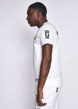 Load image into Gallery viewer, Black Logo-White T Shirt
