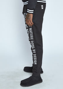 Black Ruler Sweat Pant