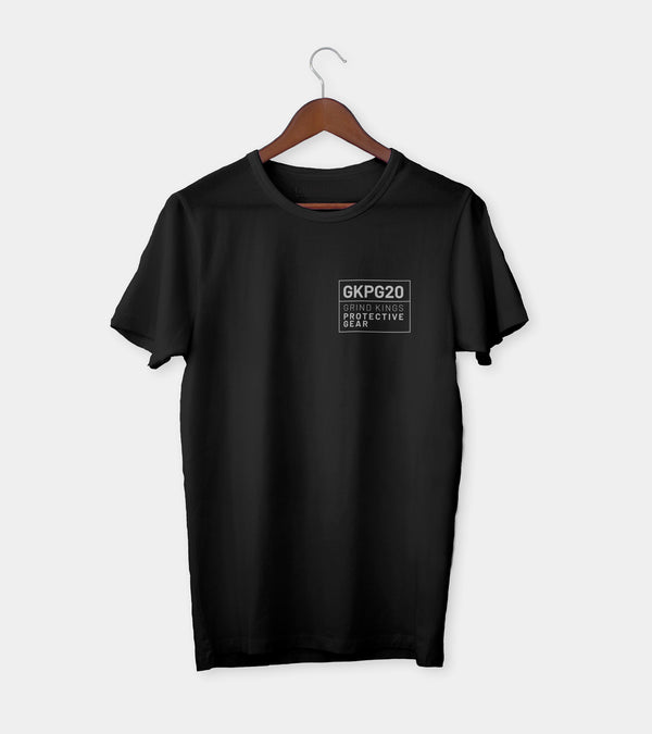 GKPG20 Logo Basic T-shirt - Black w/white