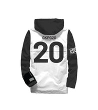 Load image into Gallery viewer, GKPG20 Logo PPE 2 Tone Pullover - White/Black

