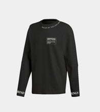 Load image into Gallery viewer, GKPG20 Basic Logo Long Sleeve - Black with white
