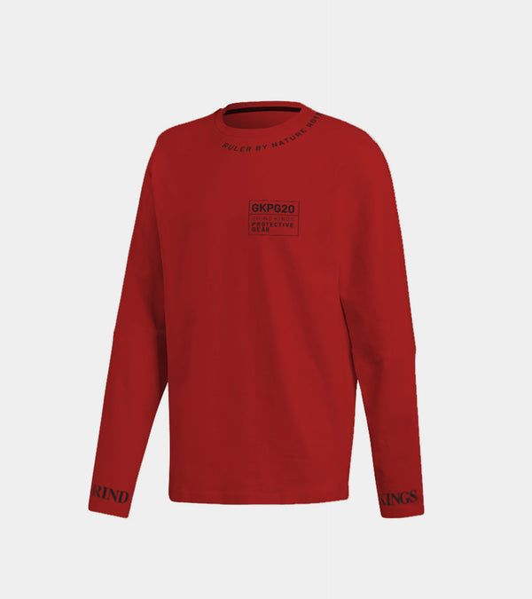 GKPG20 Basic Logo Long Sleeve - Red