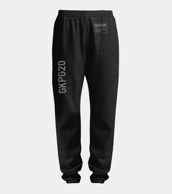 GKPG20 sweat pant - Black w/white